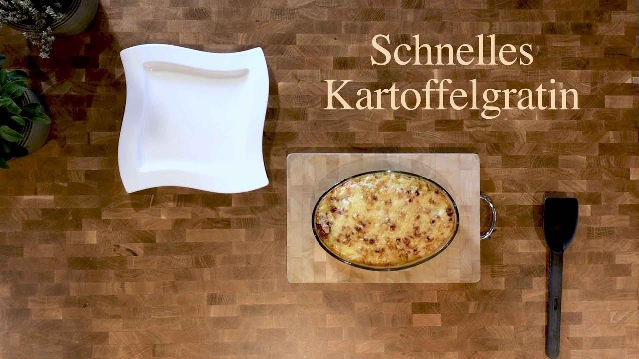 Schnelles Kartoffelgratin