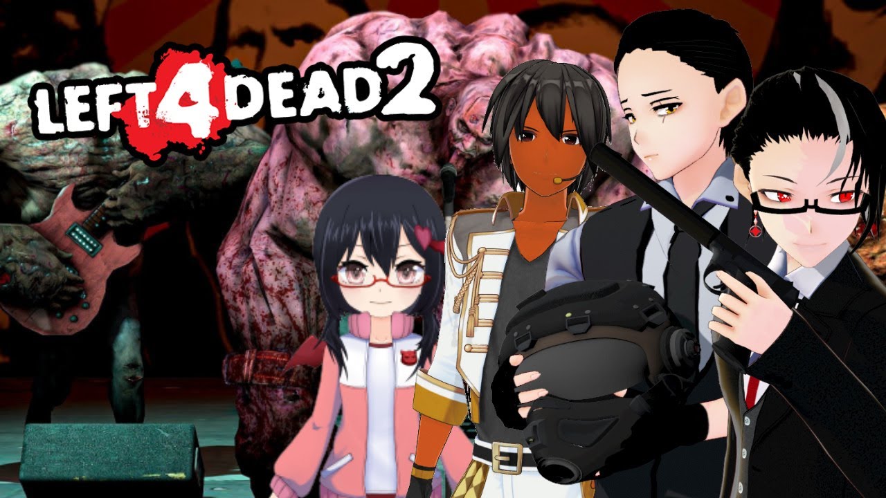 Zombies Aint Got Shiz! || L4D2 || ArekuGemu || TerenceCh || Rin Ch. || EnVtuber