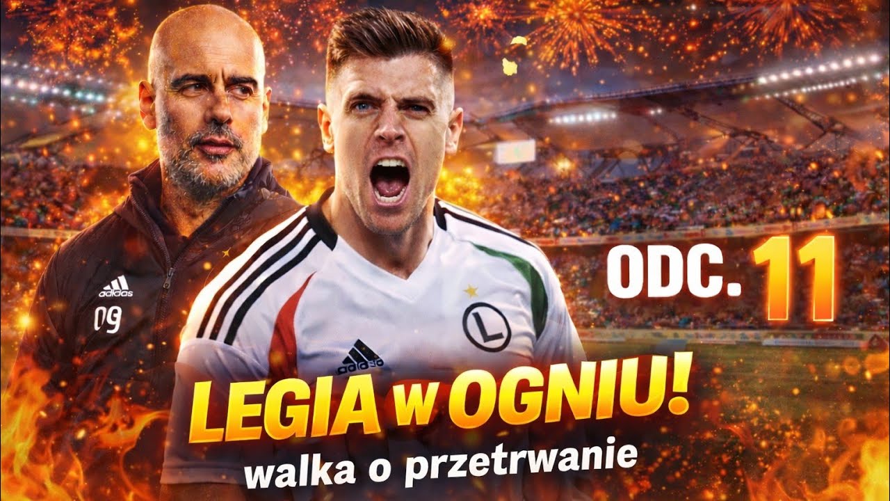 🔥 PIĄTEK ROZBIJA RYWALI?! | Kariera Legii Warszawa #11