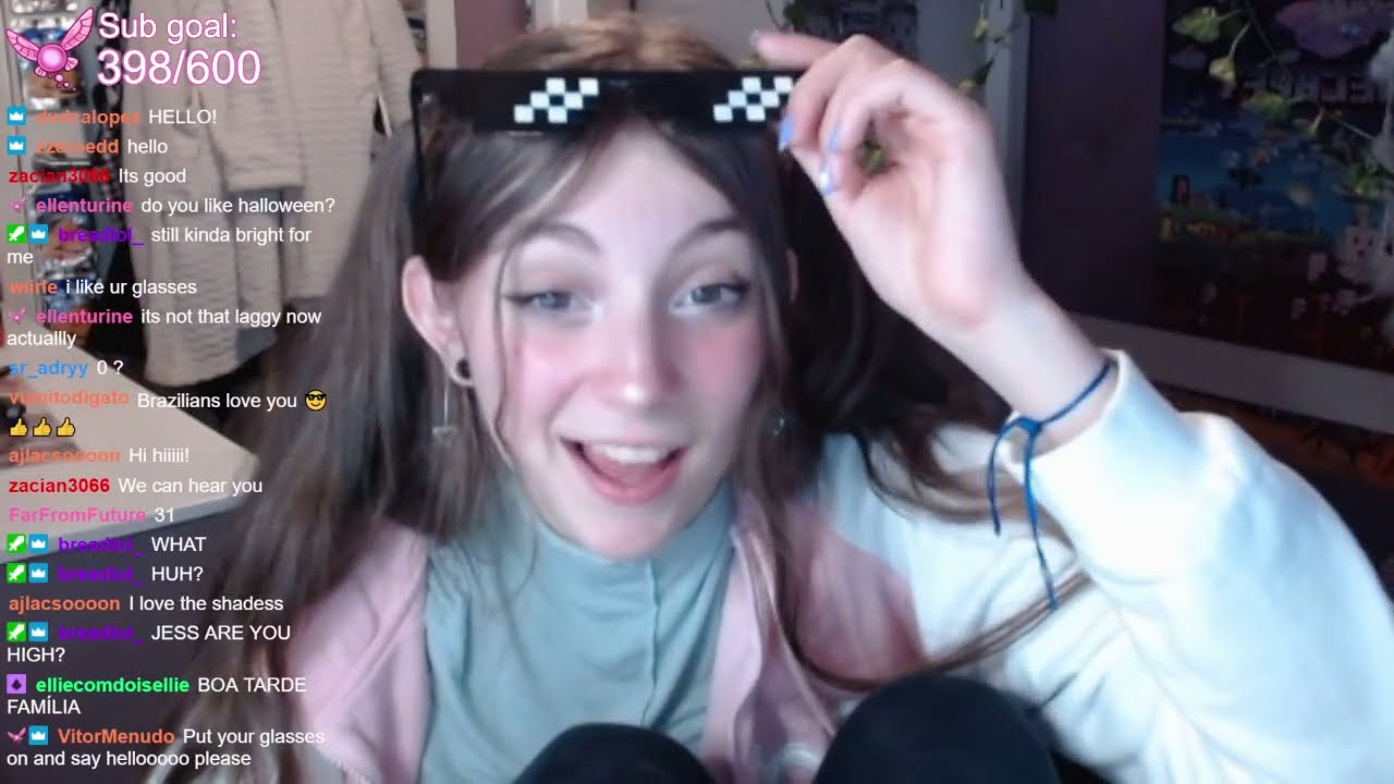 profesional gaming only JessJessJessu Lives//  Tics Tourettes