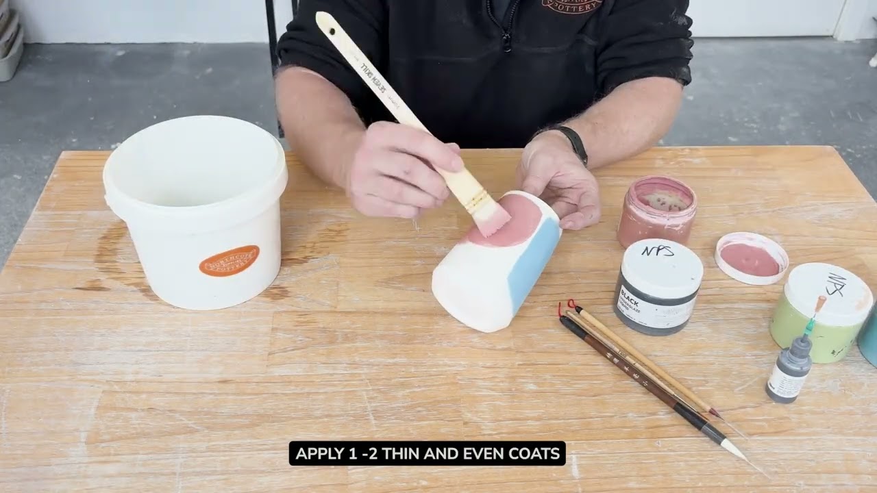 How To Apply Underglaze | Northcote Pottery Supplies