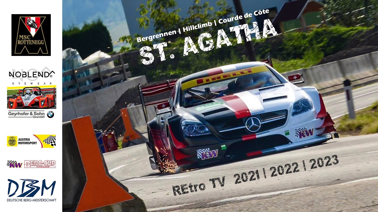 Speed Hill Climb St Agatha | Retro TV Reports | 2021 2022 2023 | Schagerl, Merli, Meisel, Lampert
