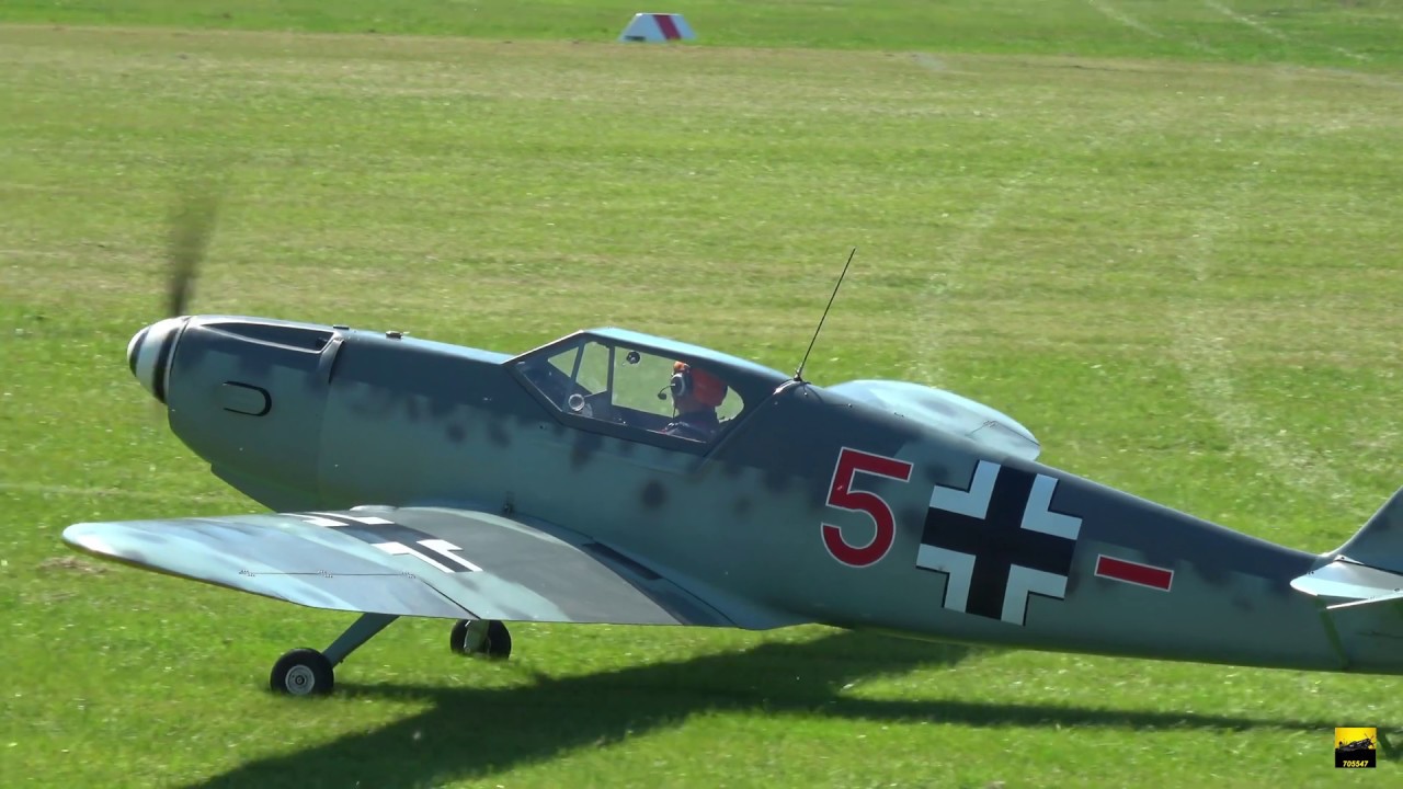 Quirky little Messerschmitt - Peak Aerospace Me109 Replica - Hahnweide 2019