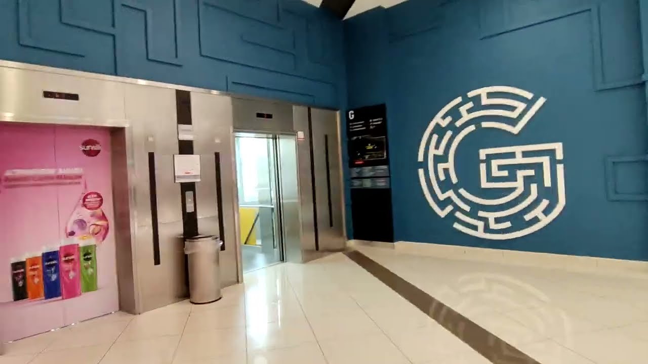 2 Fujitec Scenic Elevators at Mydin Tunjong Hypermarket in Kota Bharu, Kelantan, Malaysia