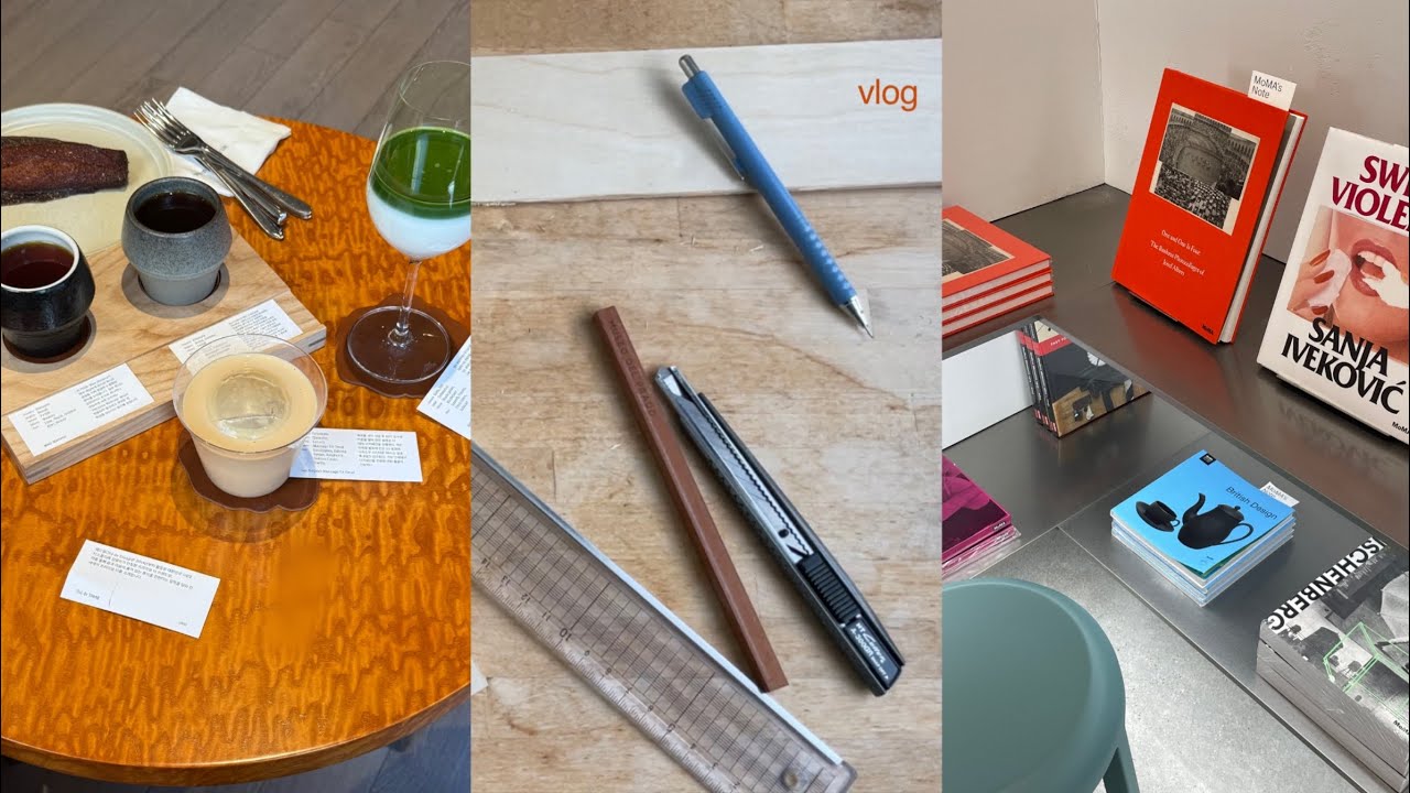 vlog. 아트북 서점 가고 가구 만들기. 맛집. 쇼핑. 봄맞이 짐정리하는 쉬는날 모음🏠