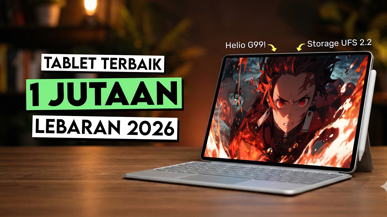 Tablet 1 Jutaan PALING WORTH IT Lebaran 2026! - Untuk Sekolah & Kuliah