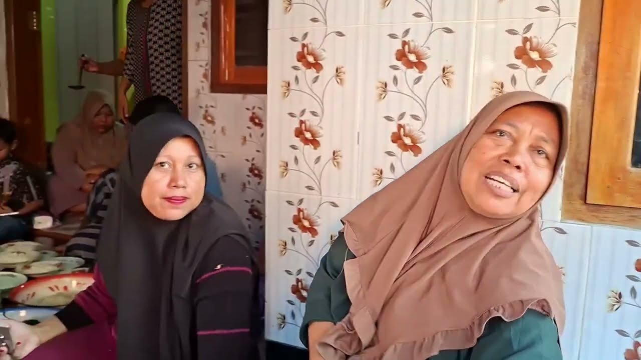 acara mendak pisan alhamdulilah berjalan lancar