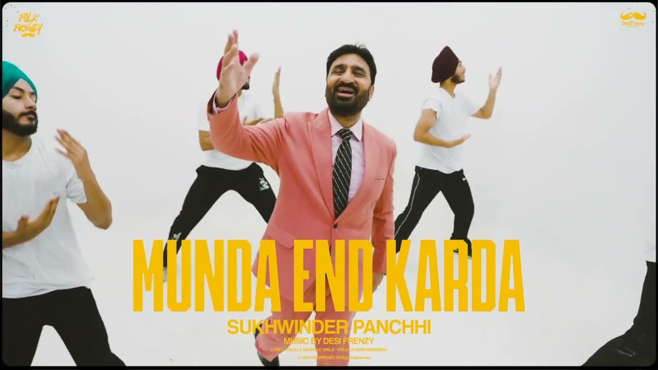 DESIFRENZY - MUNDA END KARDA  (Visualiser)  |  Sukhwinder Panchhi  |  Latest Punjabi Songs 2023