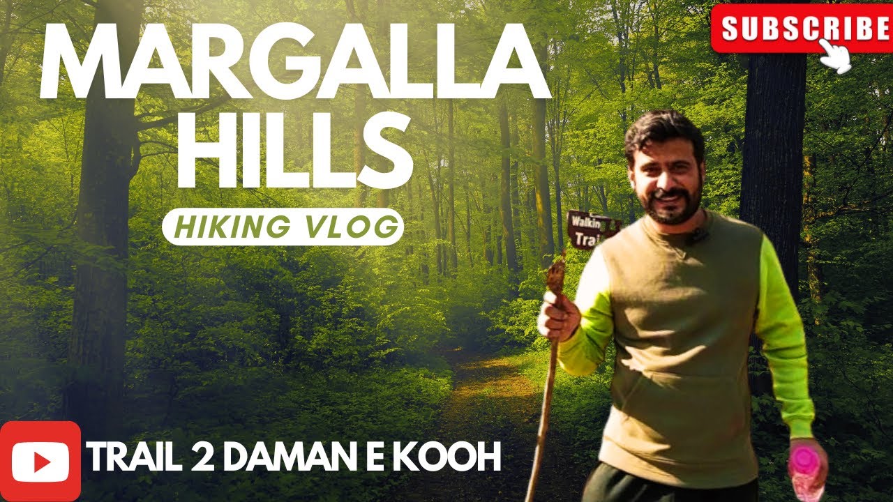 Explore Hiking trail at Margalla Hills | Trail 2 Islamabad | Daman-e-Kooh Vlog | Hiking Vlog