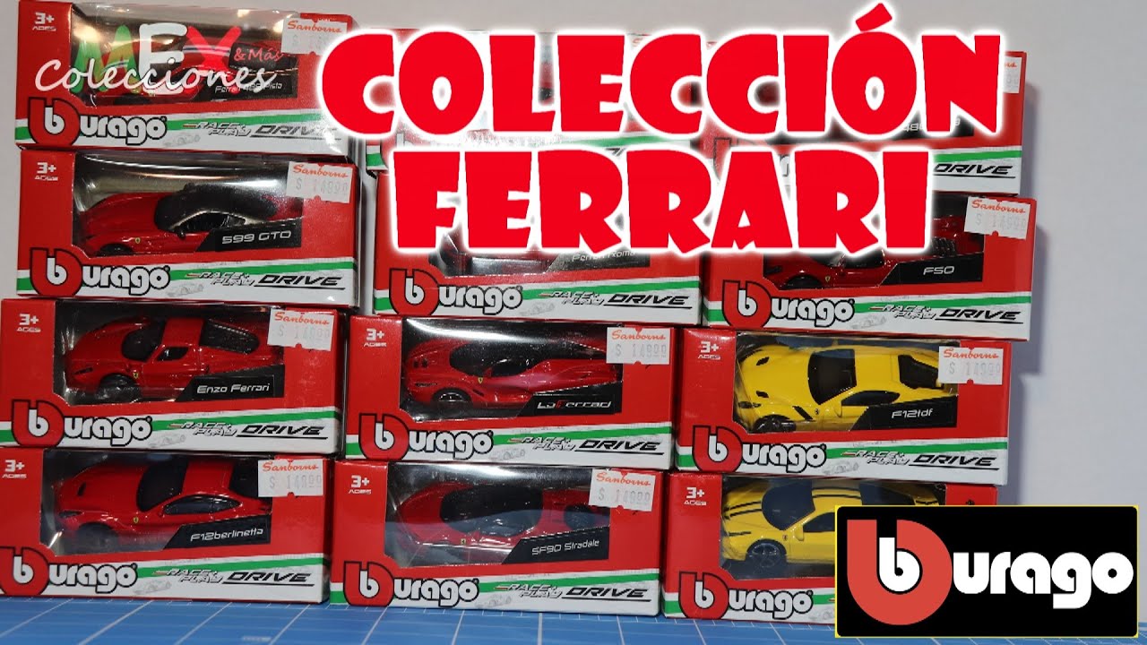 COLECCIÓN FERRARI  ESCALA 1/64 | BBURAGO