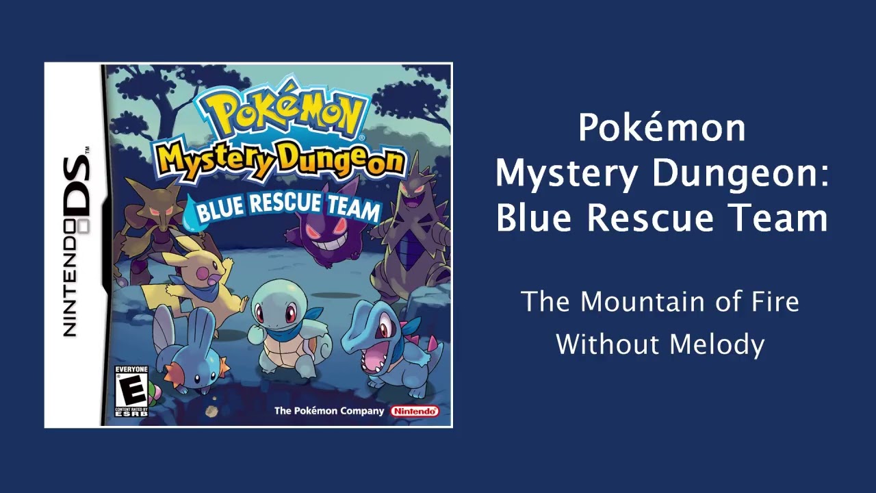 Pokémon Blue Rescue Team - The Mountain of Fire - Without Melody