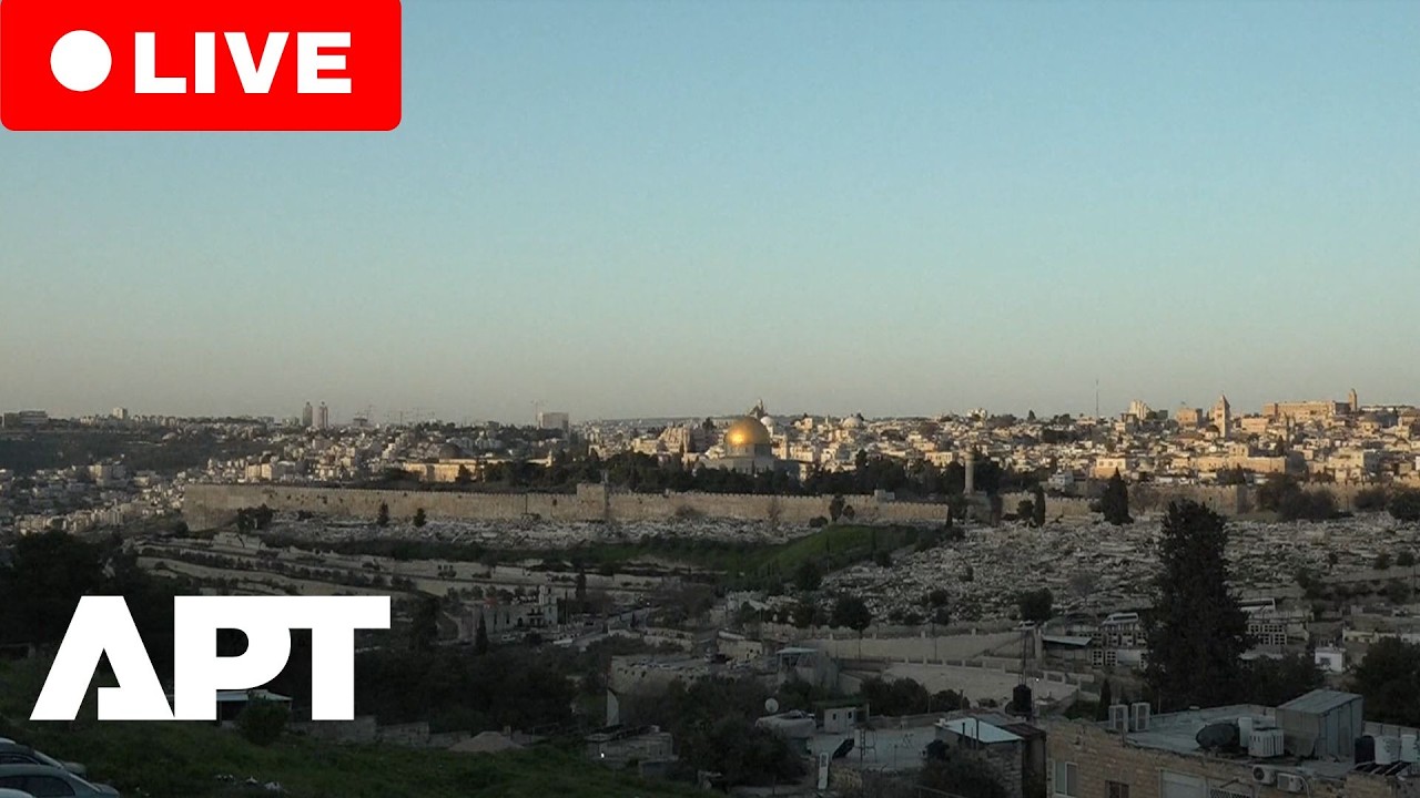 LIVE | Jerusalem Skyline As Tensions Rise After U.S.-Israel strikes on Iran | APT