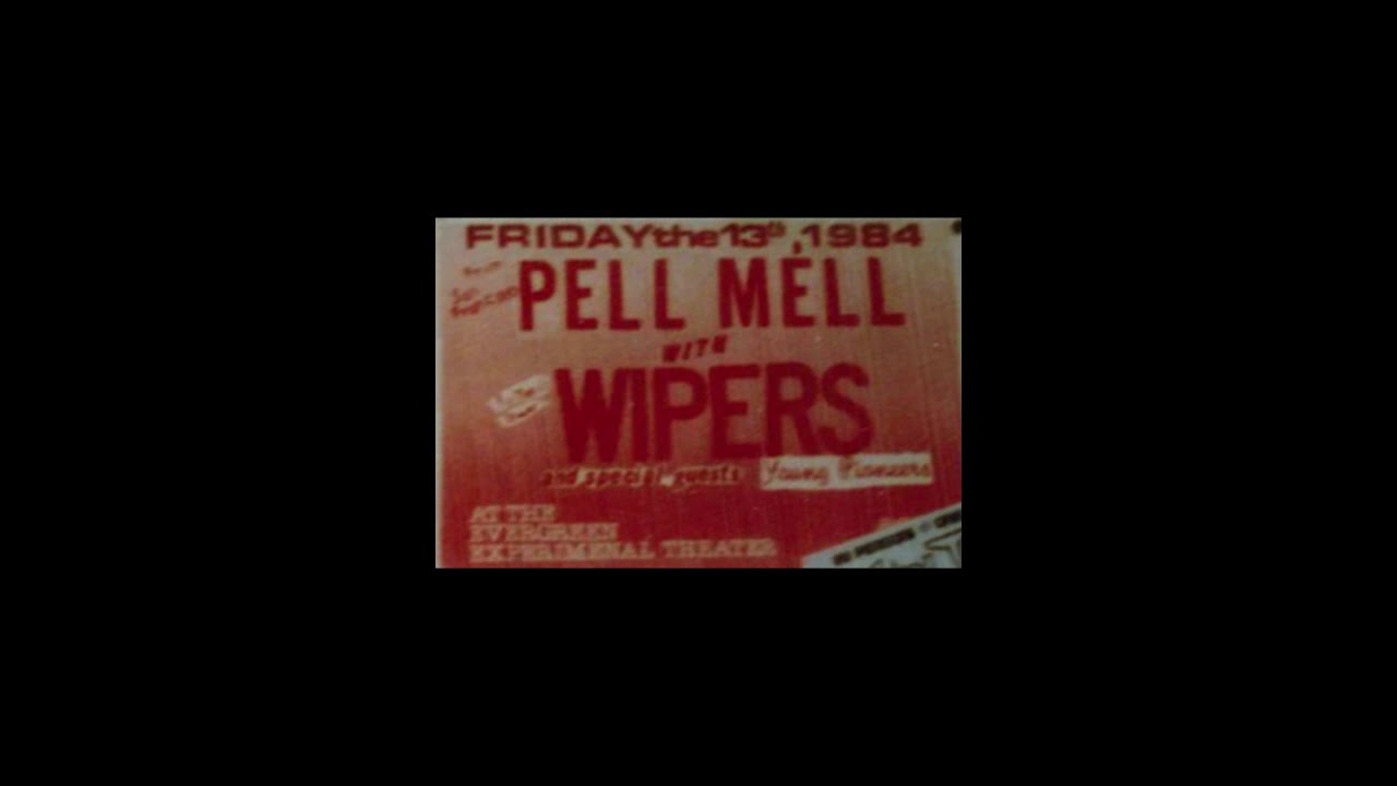 Wipers live   January 13th, 1984, Experimental Theater, Ol