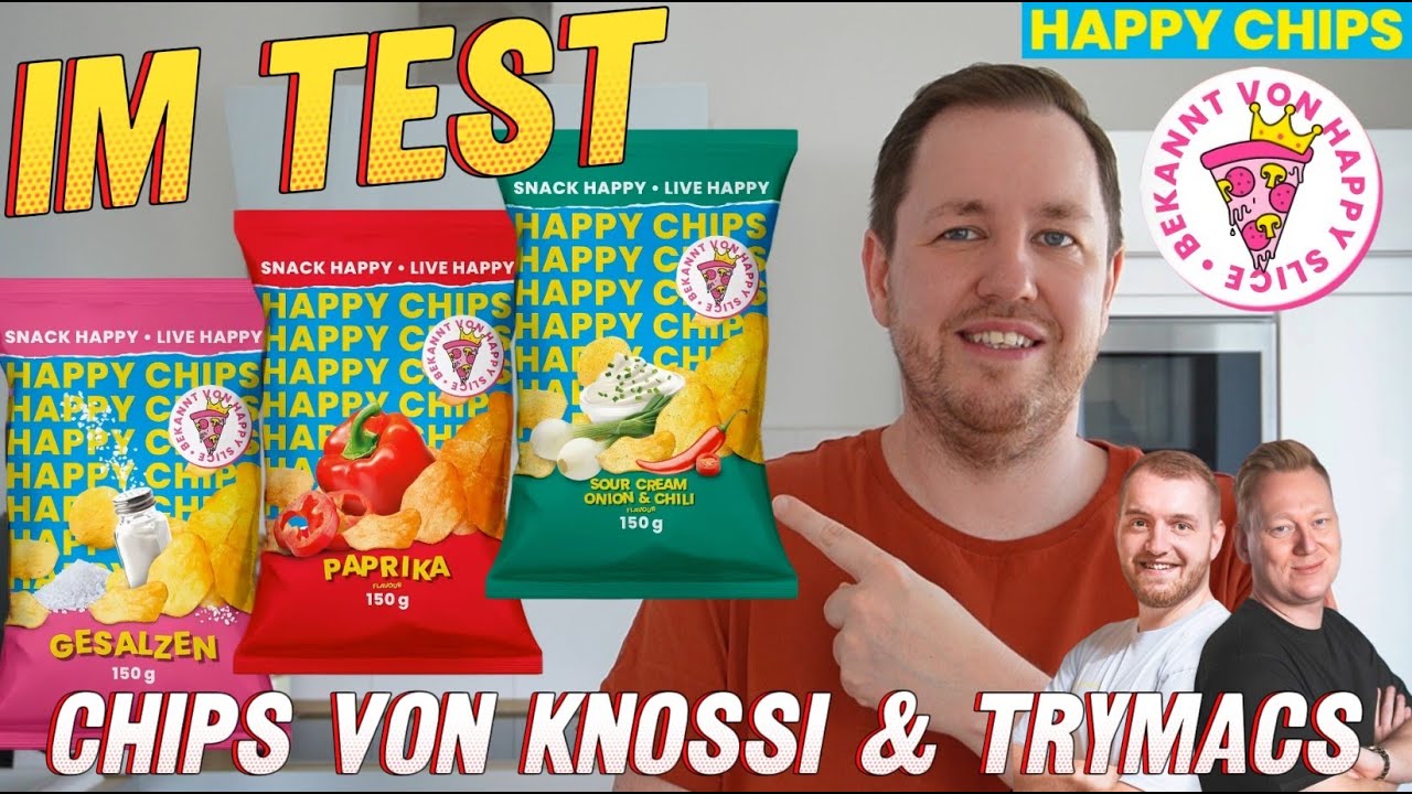 Happy Chips: Die Kartoffelchips von Knossi & Trymacs im Test #knossi #trymacs #chips