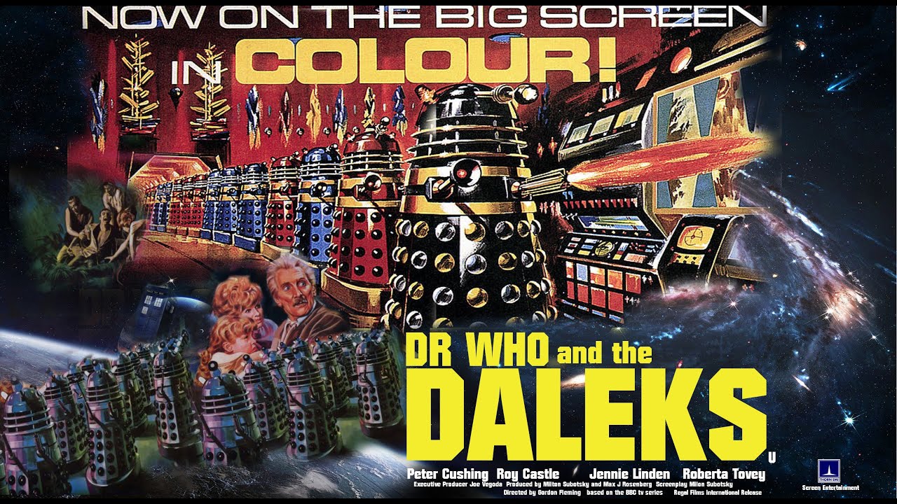 Dr Who & The Daleks (1965 Film Trailer)