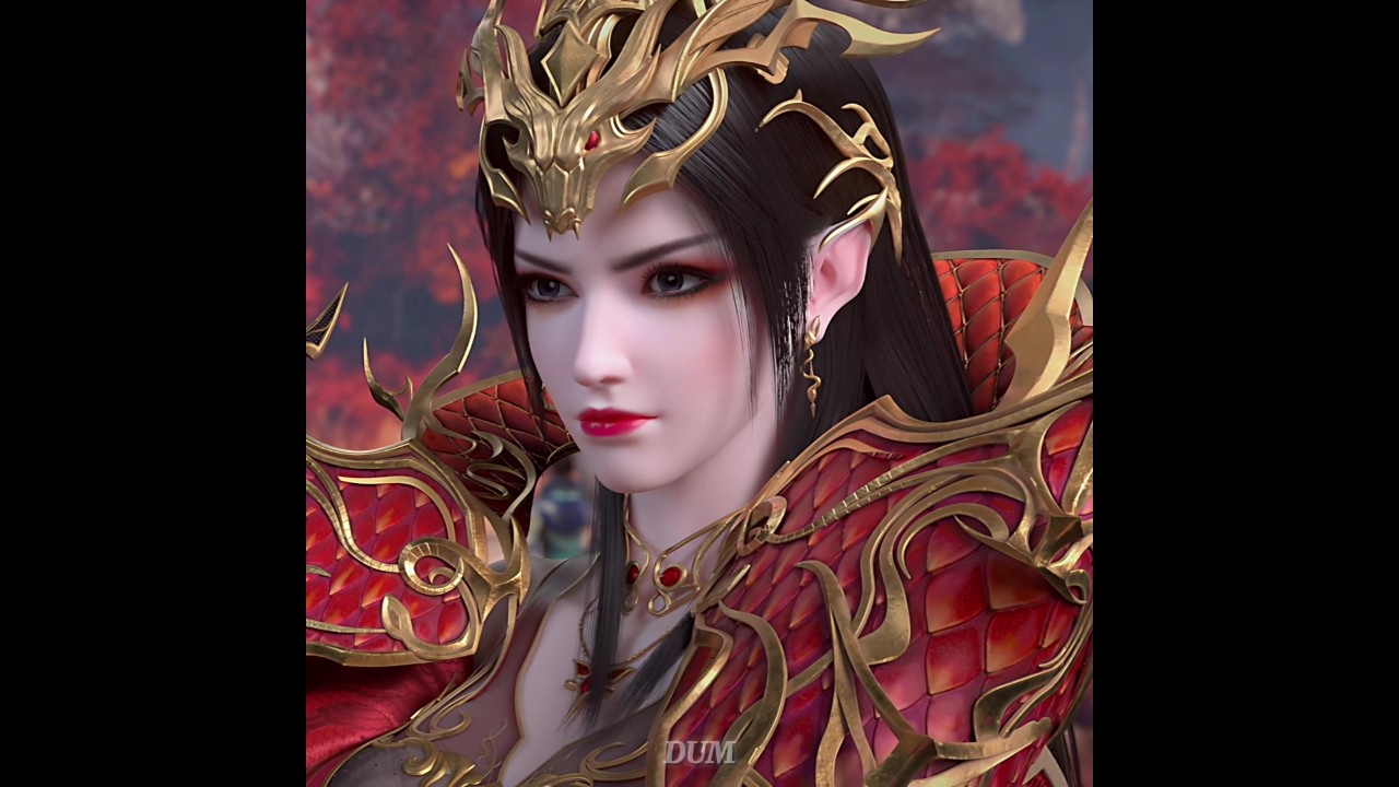 Queen Medusa looks cute 🥰 when she become jealous | BTTH | Battle through the heavens #btth #shorts