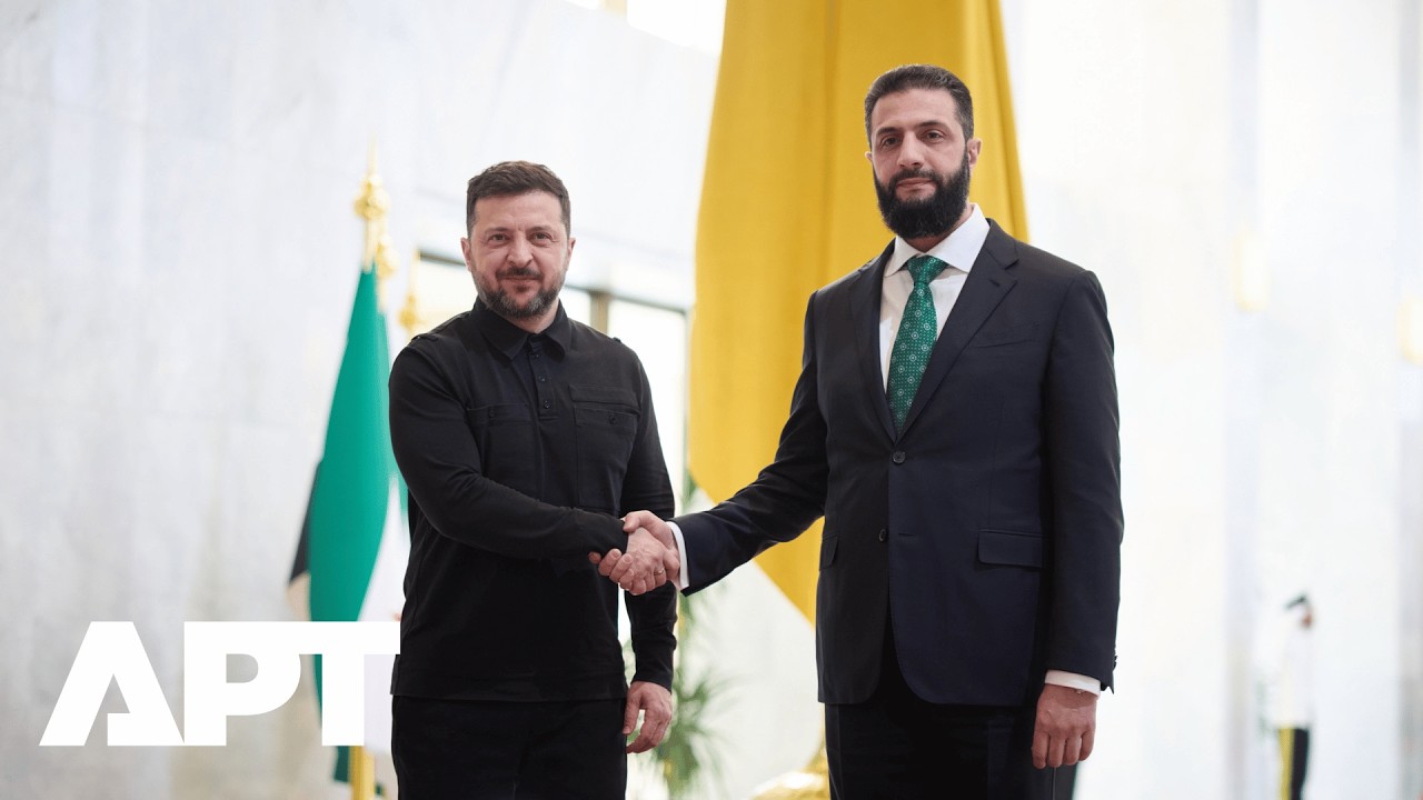 Zelensky In Damascus For Talks With Syria&rsquo;s President Sharaa As Ukraine Boosts Regional Ties | APT