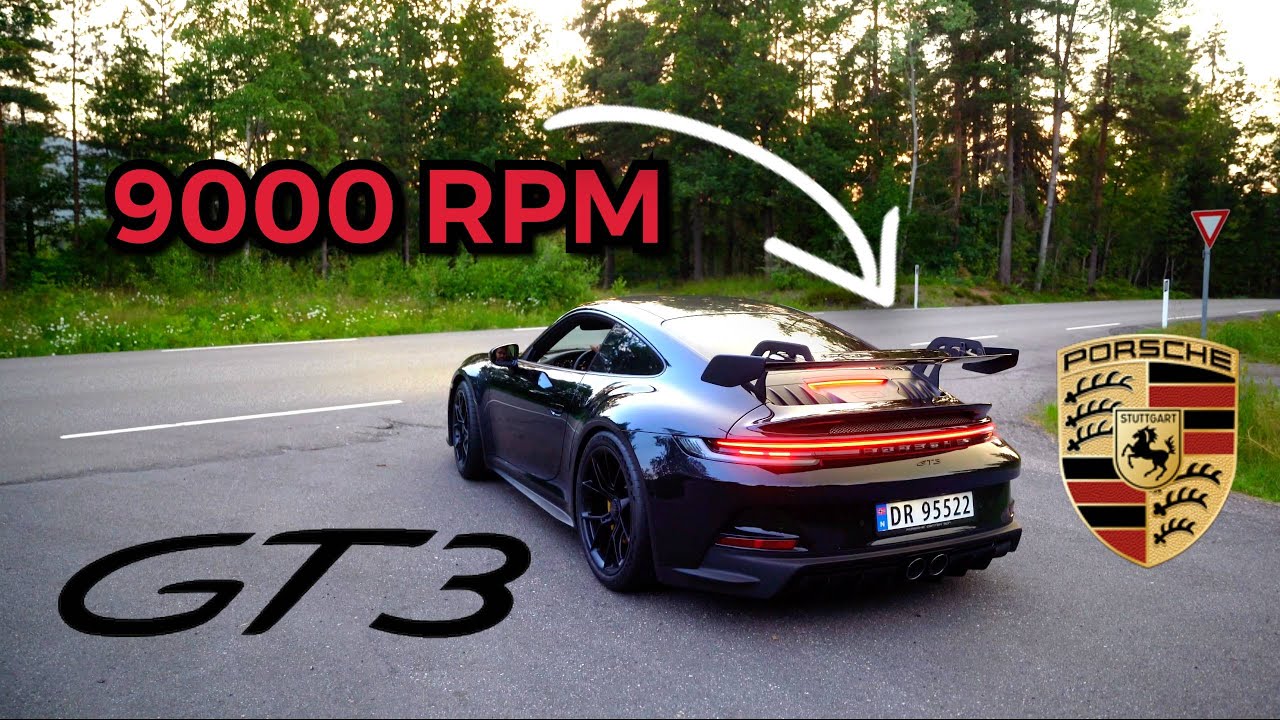 PORSCHE 911 GT3 992 INSANE SOUND: Revs and fly by