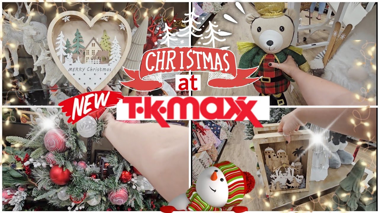 РОЖДЕСТВО TKMAXX ЗДЕСЬ!!! И это УДИВИТЕЛЬНО 😱✨️🎄🎅⛄️