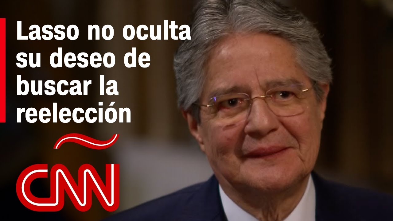 Entrevista con Guillermo Lasso sobre una posible reelección en Ecuador
