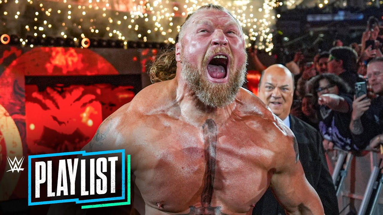 Итоги 2025 года для Брока Леснара: плейлист WWE