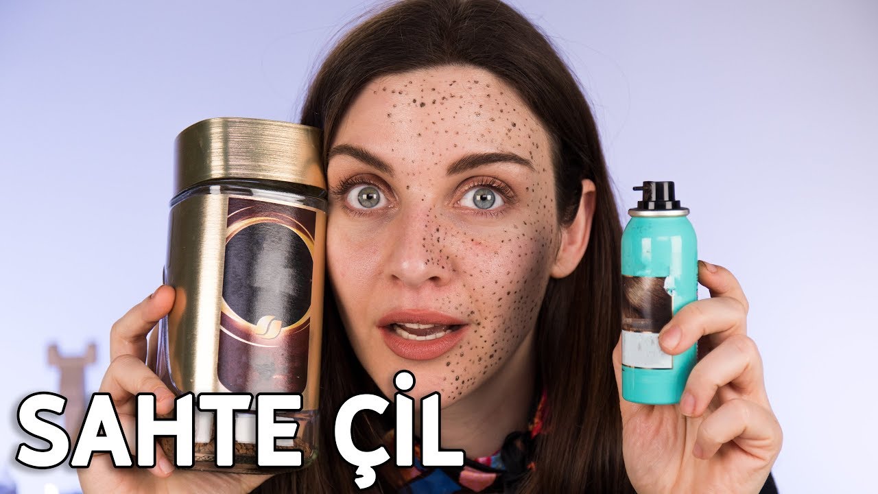 KAHVE VE SAÇ SPREYİ İLE SAHTE ÇİL YAPTIM 🍪 🐆