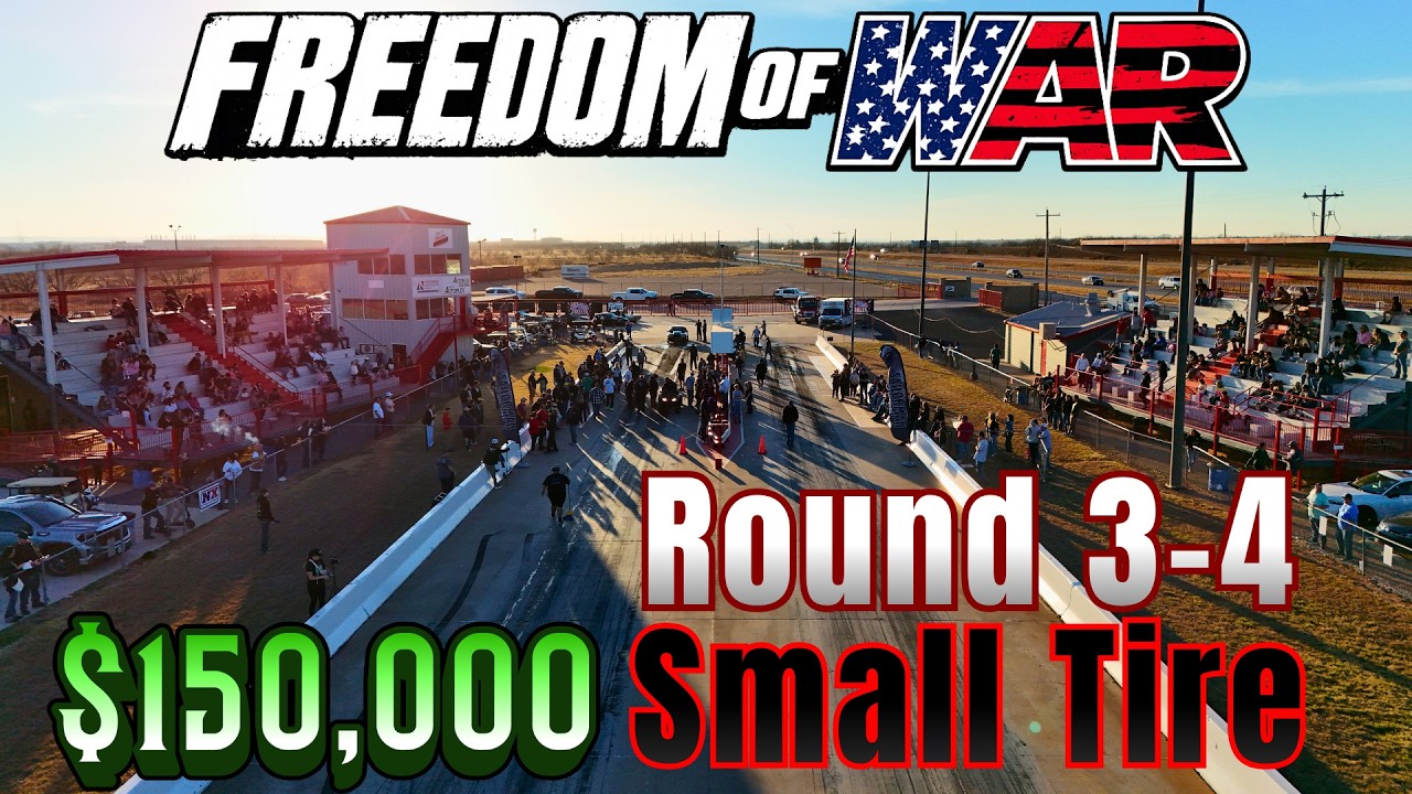 $150,000 Small Tire - FREEDOM OF WAR - Round 3-4