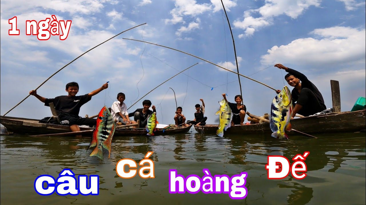 1 Ngày Lênh Đênh Trên Biển Hồ Câu Cá Hoàng Đế Cùng Team Kết Quả Bội Thu