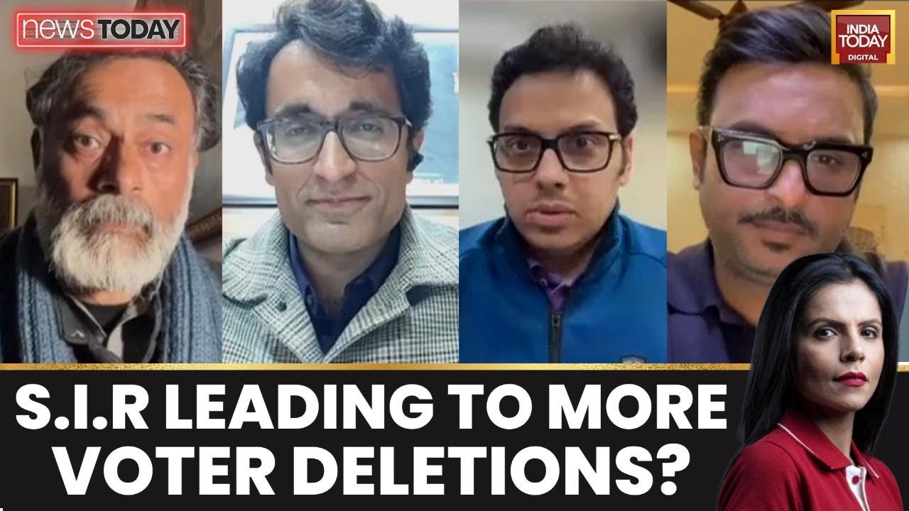 To The Point Debate: S.I.R Leading to More Voter Deletions ? Is S.I.R Purification or Exclusionary?