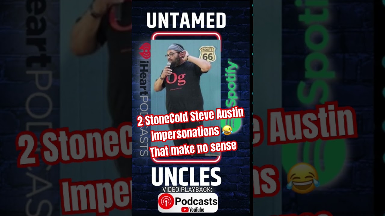 We were drinking STEVE AUSTIN’s Broken Skull beer 🍺 & had to try a impression | 