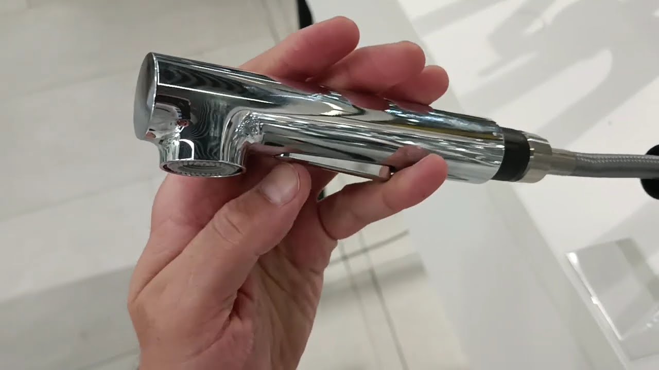 Hansgrohe 74800000 HG Zesis M33 Single lever kitchen mixer 150, pull-out spray, 2jet, chrome