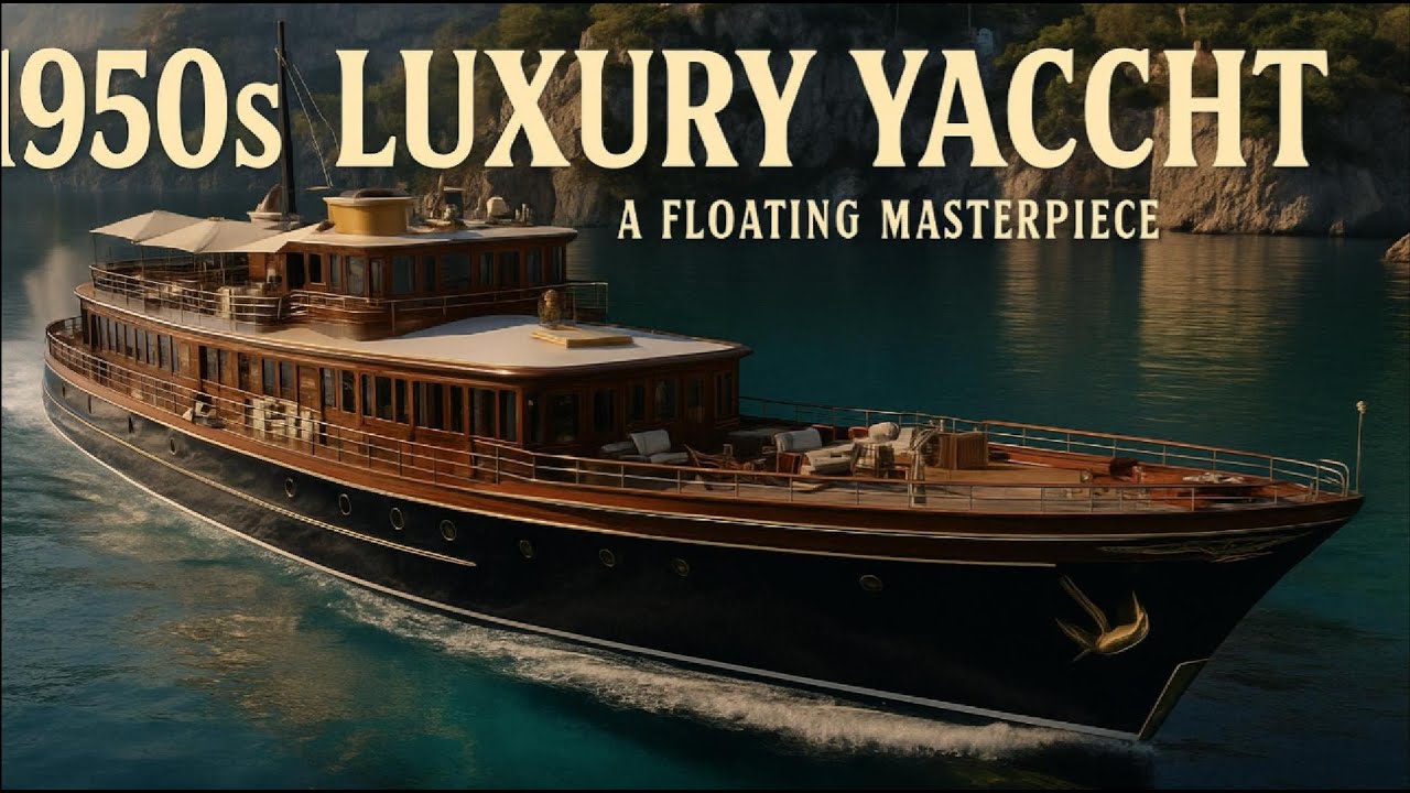 Inside the Forgotten 1950s Superyacht — The Secret Hidden Beneath the Deck
