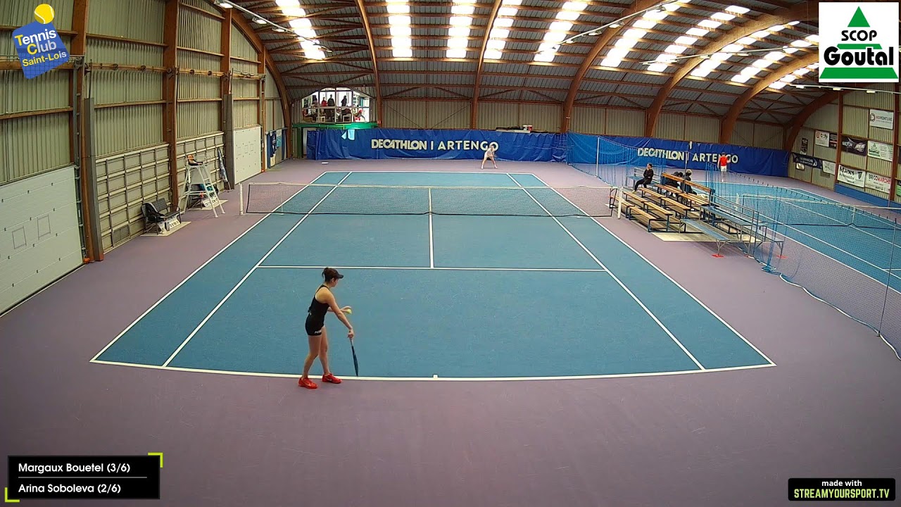 Court 1 : Margaux Bouetel (3/6) 🆚 Arina Soboleva (2/6)