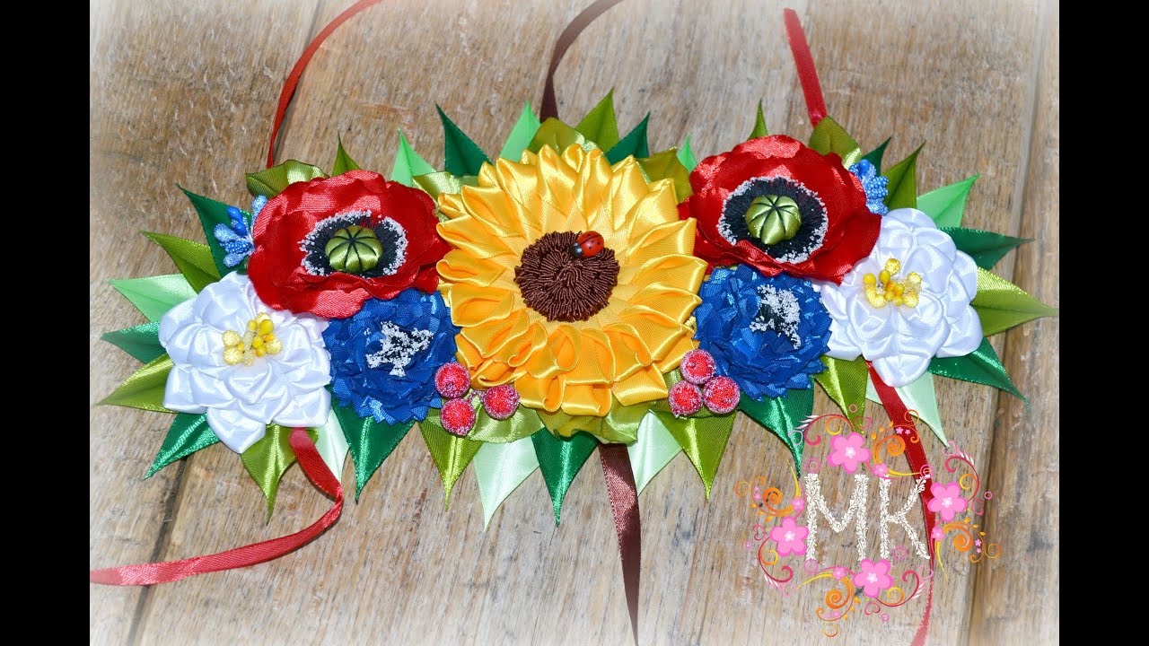 DIY.Композиція з квітів на пасхальний кошик частина 1( перша ).