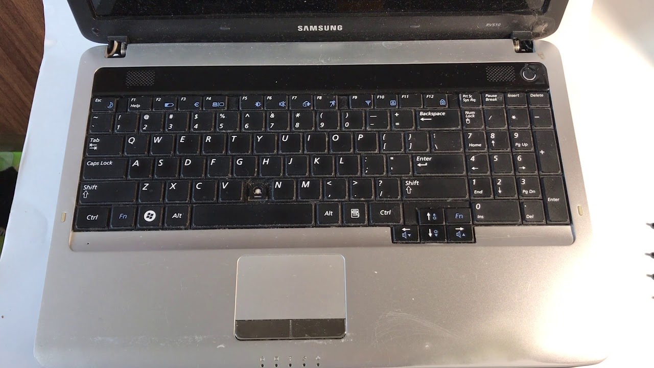 samsung RV510 laptop disassembly remove motherboard and hard drive