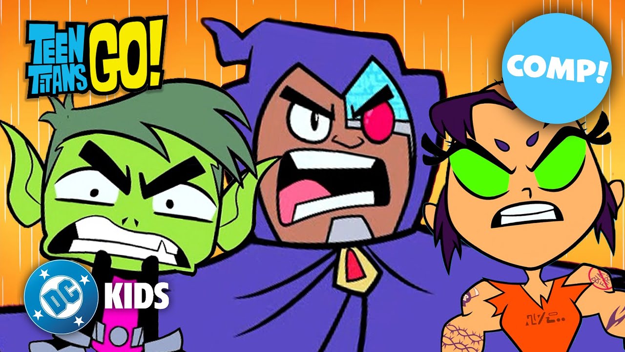 Teen Titans Go! CRASH OUTS!! (but they get worse as it goes on) 😡💥 @DC Kids
