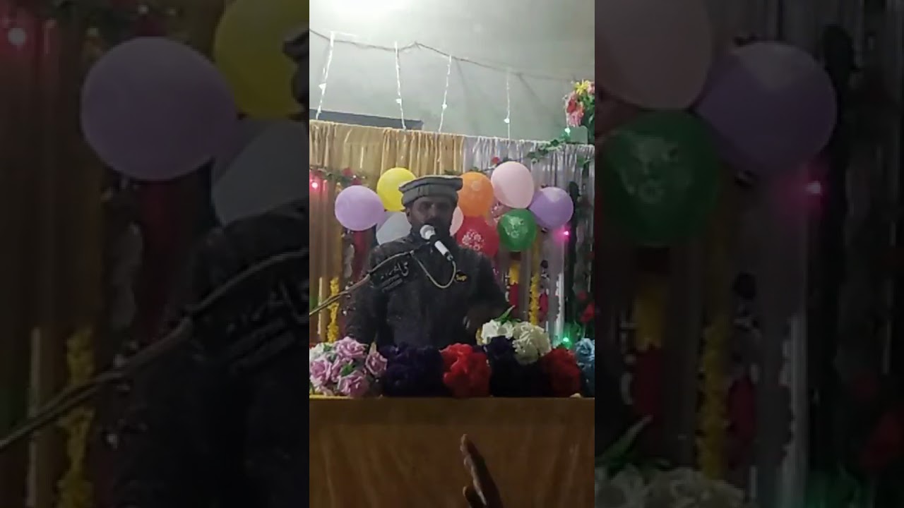 15شعبان المعظم آمد حضرت امام زمانہ علیہ السلام بمقام ڈیرہ مرسلین کھوسہ ذاکر اہلبیت سید باقر حسین 