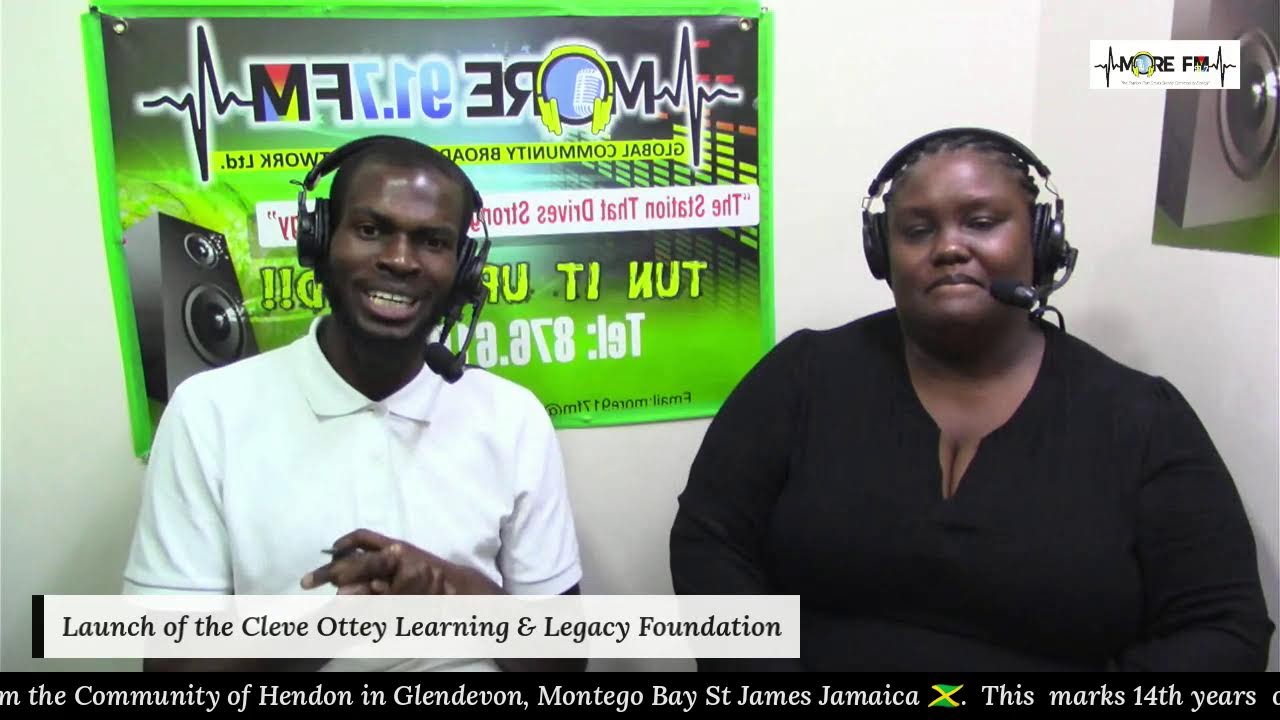 MORE Community Links- Cleve Ottey Learning & Legacy Foundation Launch On MORE 91.7 FM 2/23/2026