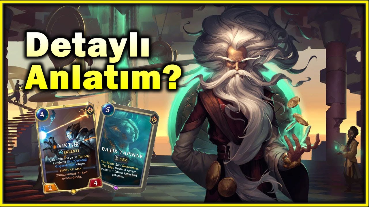 &Ouml;ğretici Oyun??? Zilean ve Viktor Destesi  | Legends Of Runeterra (LoR)(Standart)
