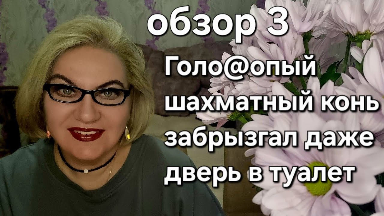 Голо@опый шахматный конь забрызгал даже дверь в туалет 
