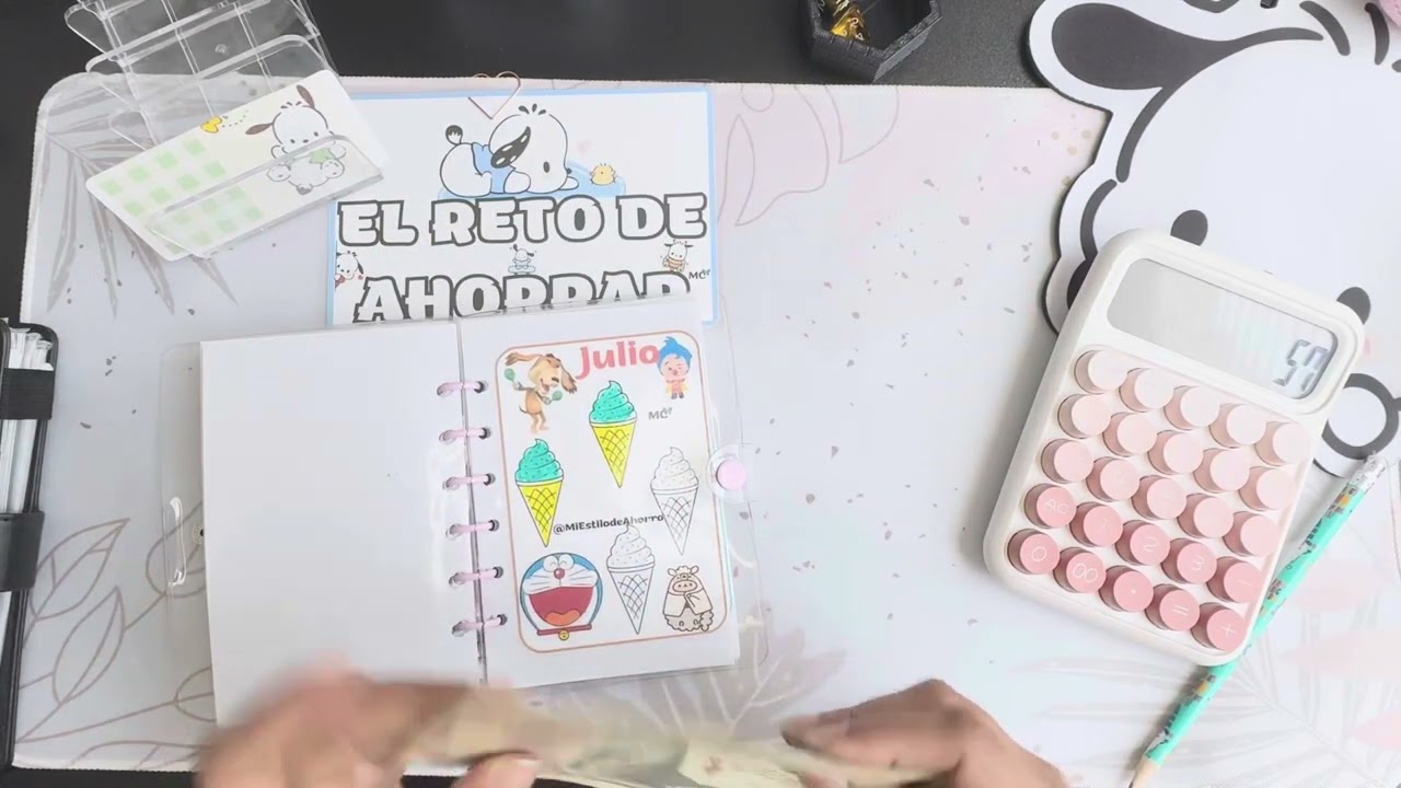 Relleno de Sobres carpeta de mi Esposito 💵☺️💕 y algo más  #sistemadesobres #elretodeahorrar