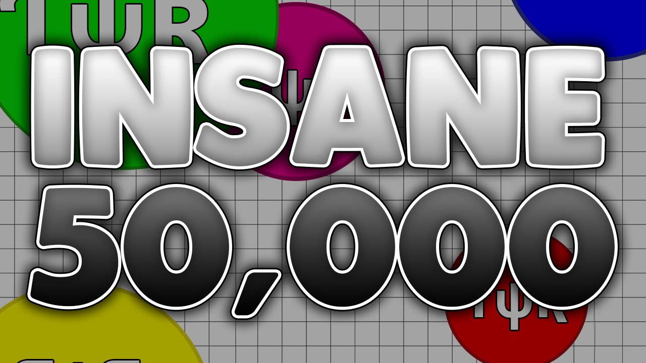 50,000 Mass in Agar.io // Crazy Agario Gameplay // TYT Clan