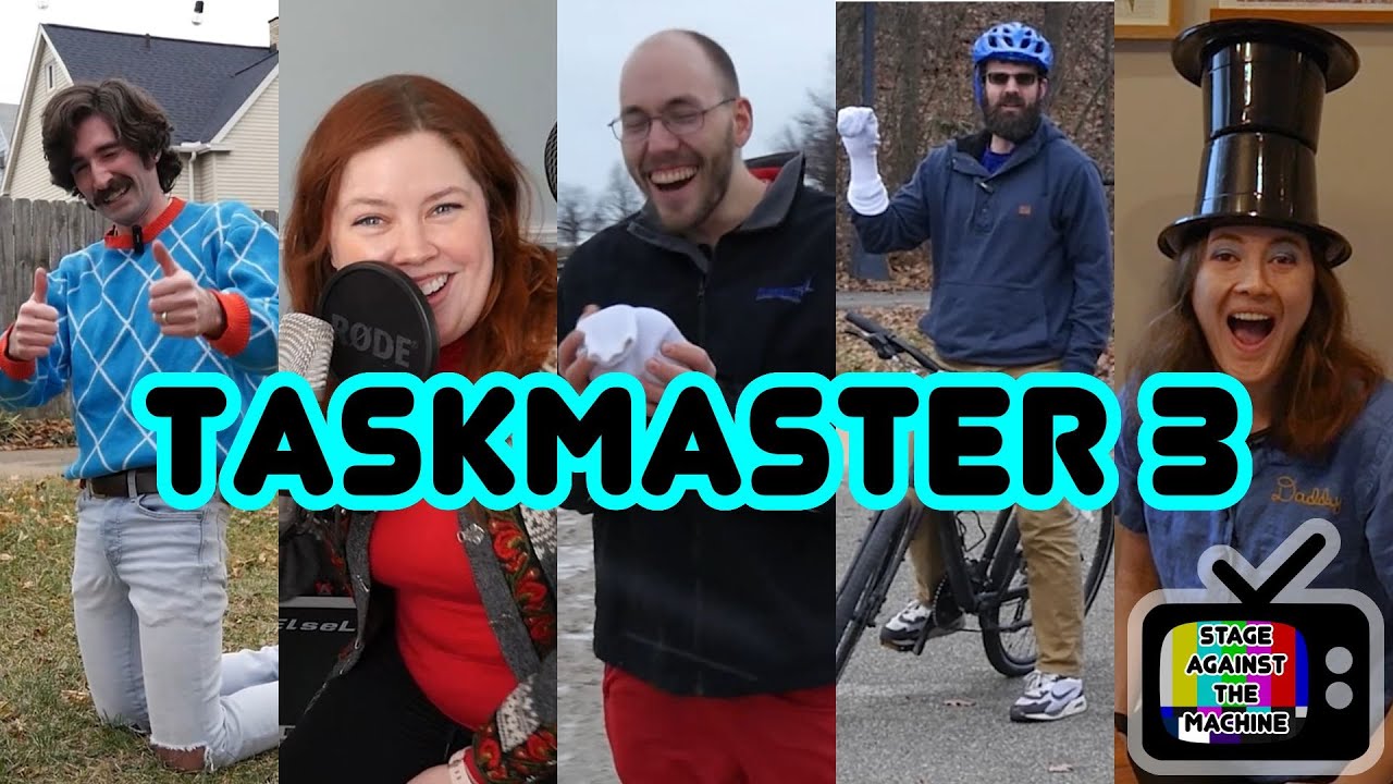Stage Against The Machine Taskmaster 3!