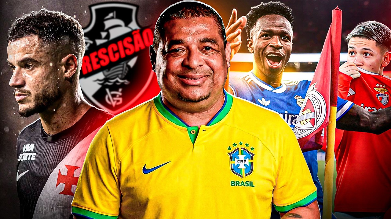 RAIAM NO VAMPNEWS COMENTAM: POLÊMICA COM VINI JR, COUTINHO FORA DO VASCO, FINAL DA RECOPA E MAIS