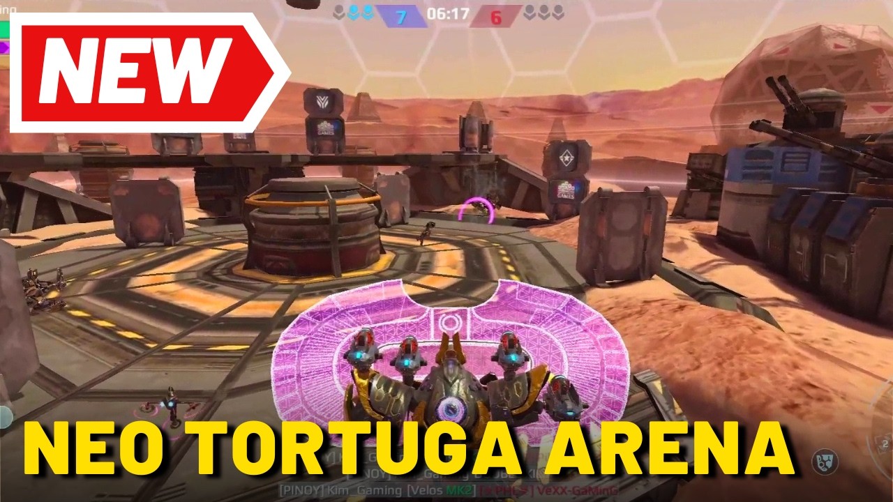 War Robots New Map - Neo Tortuga Arena 3vs3
