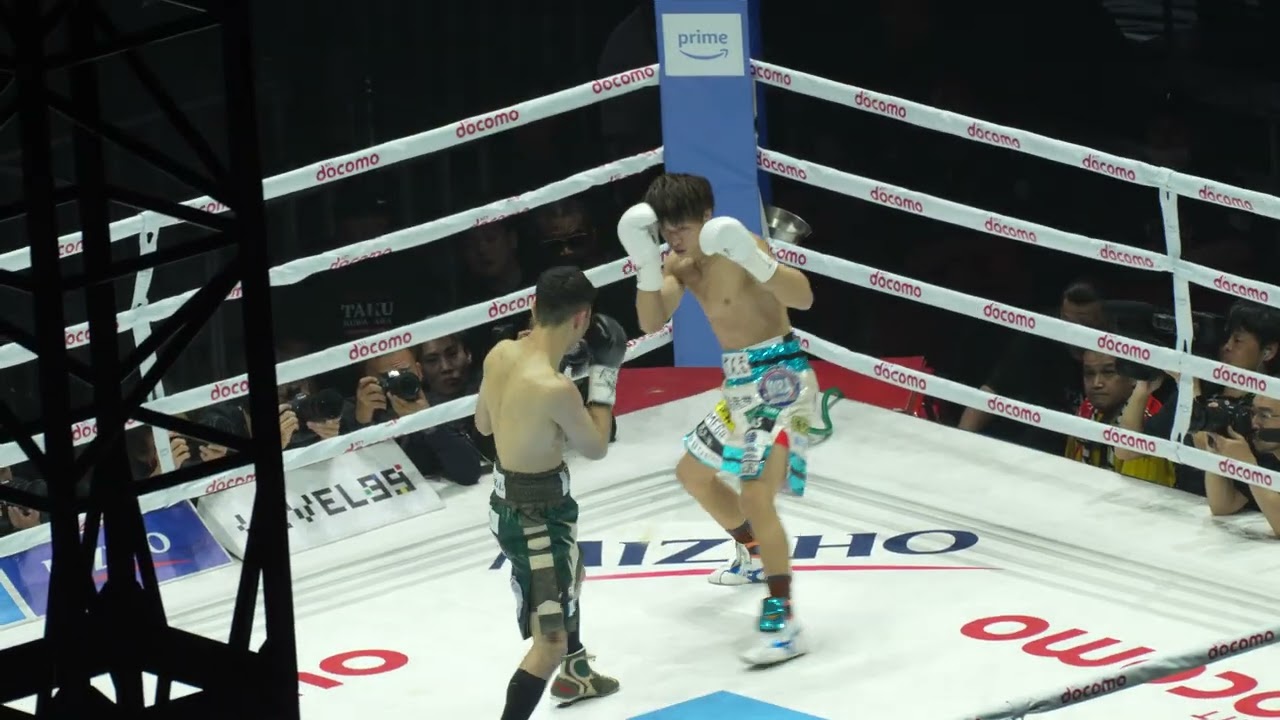 【8K】1R ユーリ阿久井政悟 vs 桑原拓 世界タイトルマッチ