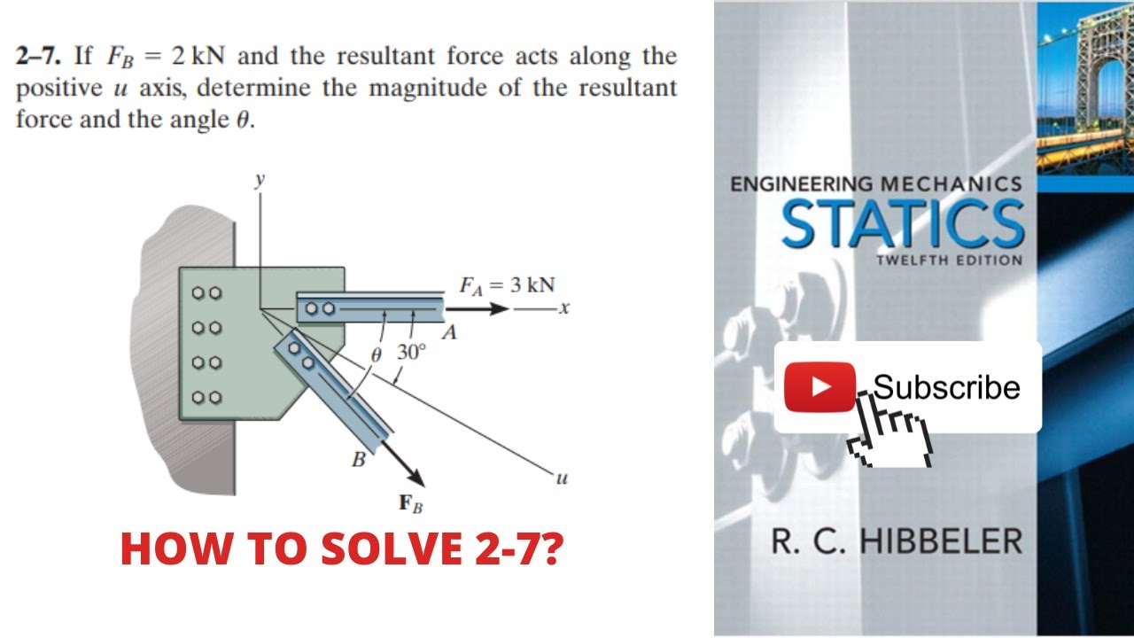 2-7 hibbeler statics chapter 2 | hibbeler statics | hibbeler