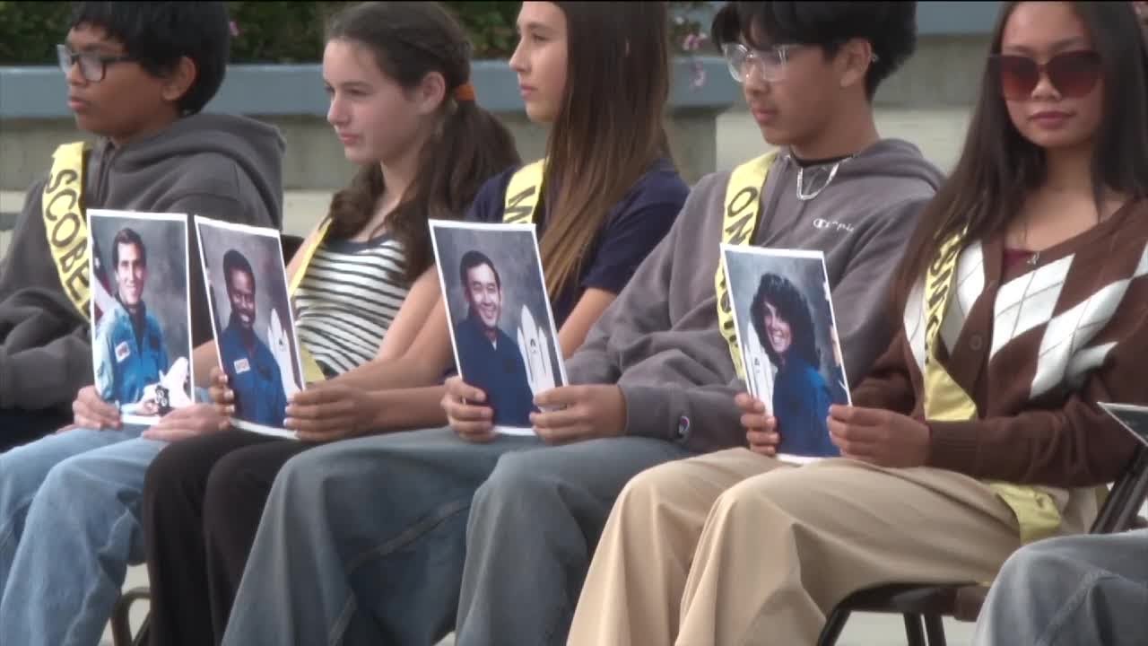 'We Remember': Challenger Middle School honors crew 40 years later