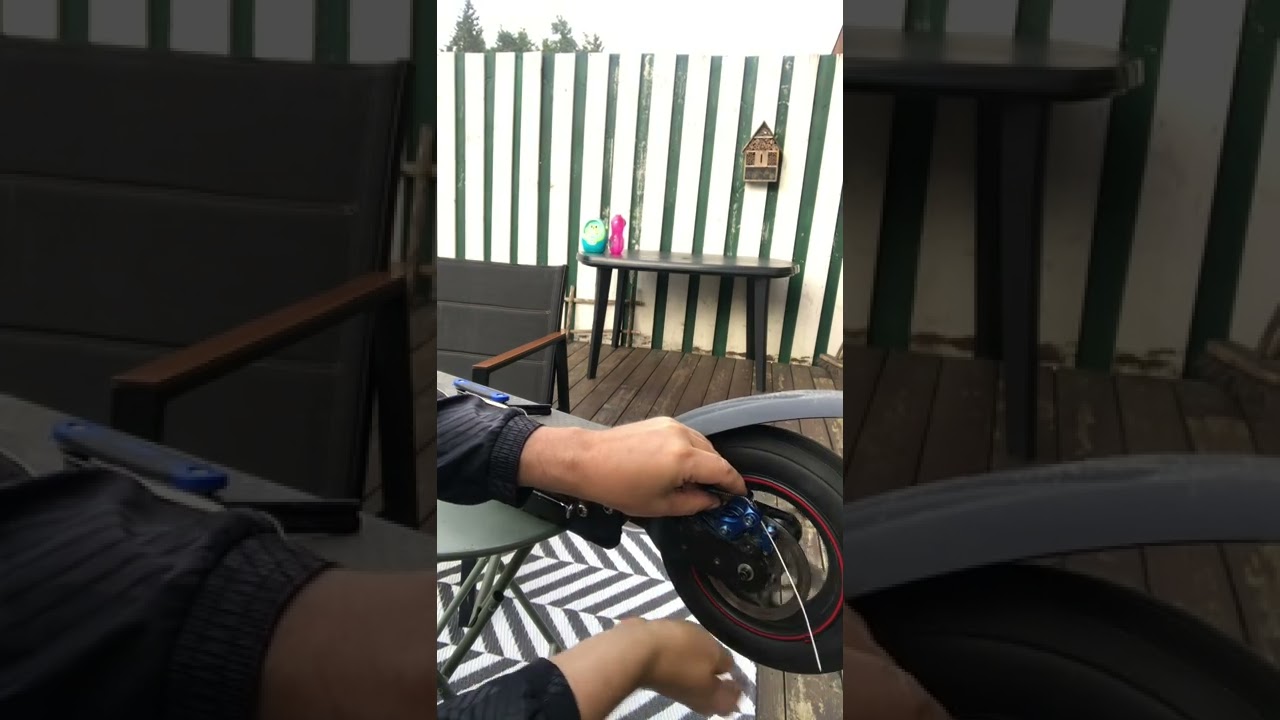 E-wheels E2S V2 Pro justering av bremser. Men samme på de fleste med mekaniske bremser.