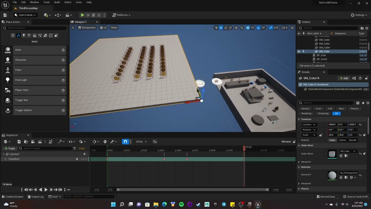Unreal Engine 5 Tutorial Series - Part 7: Sequences and Level Blueprints